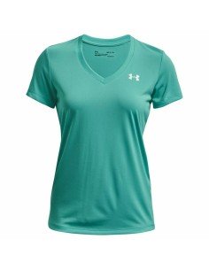 Maglia a Maniche Corte Donna Under Armour Tech SSV Solid Acquamarina da Under Armour, Donna - Ref: S6464842, Precio: 23,81 €,...