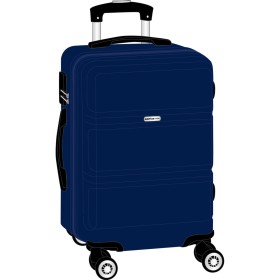 Cabin suitcase Safta Navy Blue 20'' 34,5 x 55 x 20 cm by Safta, Suitcases - Ref: S4309071, Price: 47,01 €, Discount: %