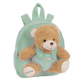 Sac à dos enfant Safta Ours en peluche Turquoise 23 x 27 x 7,5 cm de Safta, Sacs à dos enfant - Réf : S4309077, Prix : 23,26 ...