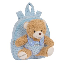 Sac à dos enfant Safta Ours en peluche Bleu 23 x 27 x 7,5 cm de Safta, Sacs à dos enfant - Réf : S4309078, Prix : 24,22 €, Re...