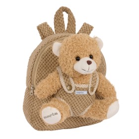 Mochila Infantil Safta Oso de Peluche Marrón 23 x 27 x 7,5 cm de Safta, Mochilas infantiles - Ref: S4309079, Precio: 24,22 €,...