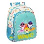 Mochila Escolar Baby Shark Surfing Azul Blanco 27 x 33 x 10 cm | Tienda24 - Global Online Shop Tienda24.eu