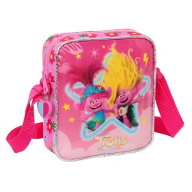 Shoulder Bag Trolls Pink 16 x 18 x 4 cm by Trolls, Cross-Body Bags - Ref: S4309096, Price: 6,97 €, Discount: %