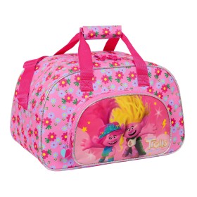 Bolsa de Deporte Trolls Rosa 40 x 24 x 23 cm de Trolls, Bolsas de deporte infantiles - Ref: S4309099, Precio: 14,93 €, Descue...