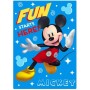 Couverture Mickey Mouse Only one 100 x 140 cm Blue marine Polyester de Mickey Mouse, Couvertures - Réf : S4309209, Prix : 11,...