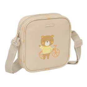 Bolso Bandolera Safta Oso Beige 16 x 18 x 4 cm de Safta, Bolsos para niña - Ref: S4309235, Precio: 6,58 €, Descuento: %