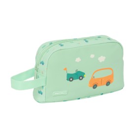 Porta-merendas Térmico Safta Carros Verde 21.5 x 12 x 6.5 cm de Safta, Armazenamento de alimentos - Ref: S4309248, Preço: 6,0...