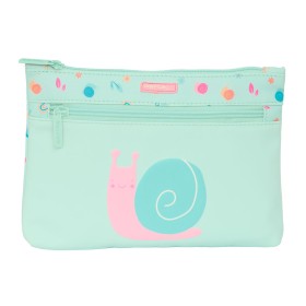 Trousse d'écolier Milan FRUTIKIS Vert Orange 21 x 11,5 x 8 cm | Tienda24 - Global Online Shop Tienda24.eu