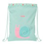 Sac à dos serré par des ficelles Safta Caracol Turquoise 26 x 34 x 1 cm de Safta, Cartables - Réf : S4309256, Prix : 7,91 €, ...