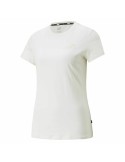 Camiseta de Manga Corta Mujer Puma Blanco | Tienda24 Tienda24.eu