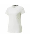 Camisola de Manga Curta Mulher Puma Branco | Tienda24 Tienda24.eu