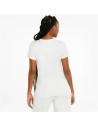 Camiseta de Manga Corta Mujer Puma Blanco | Tienda24 Tienda24.eu