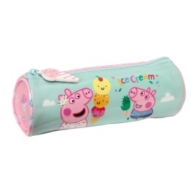 Trousse d'écolier Peppa Pig Ice cream Rose Menthe 20 x 7 x 7 cm de Peppa Pig, Trousses - Réf : S4309289, Prix : 4,15 €, Remis...