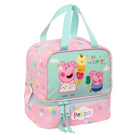 Thermal Lunchbox Peppa Pig Ice cream Pink Mint 20 x 20 x 15 cm by Peppa Pig, Food storage - Ref: S4309290, Price: 9,83 €, Dis...