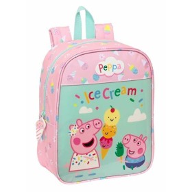 School Bag Peppa Pig Ice cream Pink 22 x 27 x 10 cm by Peppa Pig, Children's Backpacks - Ref: S4309292, Price: 20,59 €, Disco...