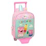 School Rucksack with Wheels Peppa Pig Ice cream Green Pink 22 x 27 x 10 cm by Peppa Pig, Children's Backpacks - Ref: S4309294...