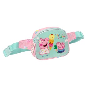 Gürteltasche Peppa Pig Ice cream Rosa Minze 14 x 11 x 4 cm von Peppa Pig, Mode-Hüfttaschen - Ref: S4309297, Preis: 6,52 €, Ra...