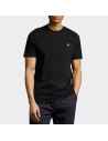 Camisola de Manga Curta Homem Lyle & Scott Preto | Tienda24 Tienda24.eu