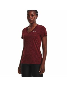 Maglia a Maniche Corte Donna Under Armour Rosso Scuro da Under Armour, Donna - Ref: S6465040, Precio: 22,23 €, Descuento: %