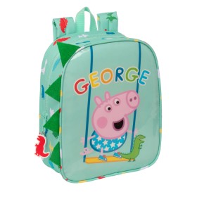 Mochila Infantil Peppa Pig George Verde 22 x 27 x 10 cm de Peppa Pig, Mochilas infantis - Ref: S4309308, Preço: 10,54 €, Desc...