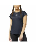 Maglia a Maniche Corte Donna New Balance Impact AT N-Vent Nero da New Balance, Donna - Ref: S6465045, Precio: 38,89 €, Descue...