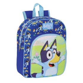 School Bag Bluey Navy Blue 28 x 34 x 10 cm by Bluey, Children's Backpacks - Ref: S4309320, Price: 13,46 €, Discount: %