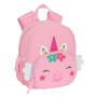 Zaino per Bambini Safta Unicorno Rosa 20 x 25 x 9 cm di Safta, Zainetti per bambini - Rif: S4309333, Prezzo: 13,25 €, Sconto: %