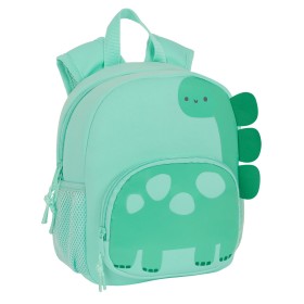 Child bag Safta Dinosaur Green 20 x 25 x 9 cm by Safta, Children's Backpacks - Ref: S4309336, Price: 13,25 €, Discount: %