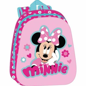 School Bag Minnie Mouse Pink 27 x 33 x 10 cm by Minnie Mouse, Children's Backpacks - Ref: S4309339, Price: 10,47 €, Discount: %