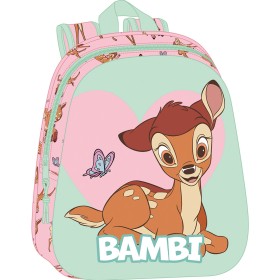 Cartable Clásicos Disney Vert Rose 27 x 33 x 10 cm de Clásicos Disney, Sacs à dos enfant - Réf : S4309341, Prix : 10,47 €, Re...