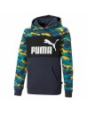 Polar com Capuz Criança Puma Essentials Multicolor Camuflagem | Tienda24 Tienda24.eu