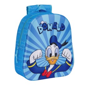 Zaino per Bambini 3D Donald Azzurro 27 x 33 x 10 cm di Donald, Zainetti per bambini - Rif: S4309346, Prezzo: 9,39 €, Sconto: %