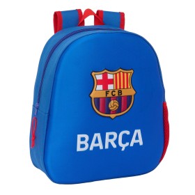 School Bag F.C. Barcelona Navy Blue 27 x 33 x 10 cm by F.C. Barcelona, Children's Backpacks - Ref: S4309371, Price: 10,81 €, ...