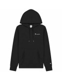 Sudadera con Capucha Mujer Champion Negro | Tienda24 Tienda24.eu