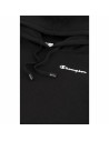 Sudadera con Capucha Mujer Champion Negro | Tienda24 Tienda24.eu