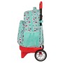 Mochila Escolar com Rodas Hello Kitty Sea lovers Turquesa 33 X 45 X 22 cm de Hello Kitty, Mochilas infantis - Ref: S4309379, ...