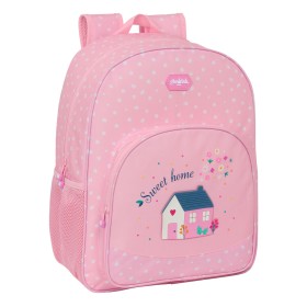 Mochila Escolar Glow Lab Sweet home Cor de Rosa 33 x 42 x 14 cm de Glow Lab, Mochilas infantis - Ref: S4309391, Preço: 21,85 ...