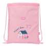 Backpack with Strings Glow Lab Sweet home Pink 26 x 34 x 1 cm by Glow Lab, School Bags - Ref: S4309396, Price: 7,91 €, Discou...