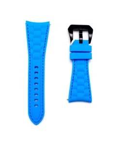 Watch Strap Watx & Colors COWA3747 Navy Blue | Tienda24 Tienda24.eu