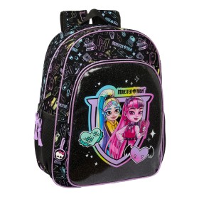 School Bag Monster High Black 33 x 42 x 14 cm by Monster High, Children's Backpacks - Ref: S4309451, Price: 18,86 €, Discount: %