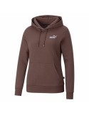 Sudadera con Capucha Mujer Puma Marrón | Tienda24 Tienda24.eu