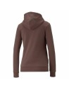 Sudadera con Capucha Mujer Puma Marrón | Tienda24 Tienda24.eu