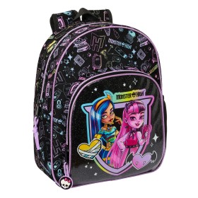 Sac à dos enfant Monster High Noir 28 x 34 x 10 cm de Monster High, Sacs à dos enfant - Réf : S4309456, Prix : 13,65 €, Remis...