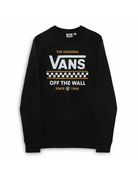 Sweat sans capuche homme Vans Noir | Tienda24 Tienda24.eu