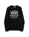 Men’s Sweatshirt without Hood Vans Black | Tienda24 Tienda24.eu