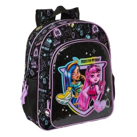 Sac à dos enfant Monster High Noir 32 X 38 X 12 cm de Monster High, Sacs à dos enfant - Réf : S4309457, Prix : 17,05 €, Remis...