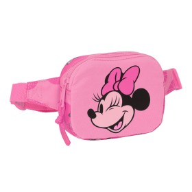 Belt Pouch Minnie Mouse Loving Pink 14 x 11 x 4 cm by Minnie Mouse, Fashion Waist Packs - Ref: S4309529, Price: 6,52 €, Disco...