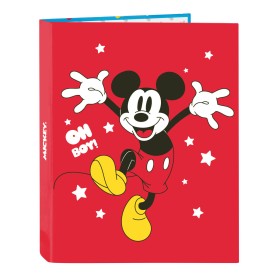 Reliure à anneaux Mickey Mouse Clubhouse Fantastic Bleu Rouge A4 26.5 x 33 x 4 cm de Mickey Mouse Clubhouse, Classeurs - Réf ...