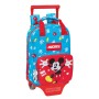 Cartable à roulettes Mickey Mouse Clubhouse Fantastic Bleu Rouge 20 x 28 x 8 cm de Mickey Mouse Clubhouse, Sacs à dos enfant ...