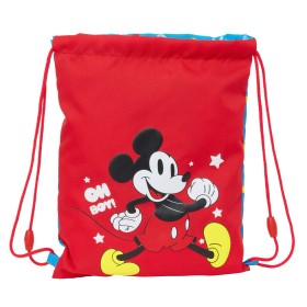 Zainetto con Cordini Mickey Mouse Clubhouse Fantastic Azzurro Rosso 26 x 34 x 1 cm di Mickey Mouse Clubhouse, Cartelle - Rif:...